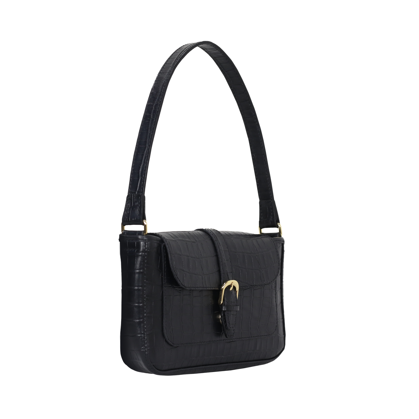 Small Leather Fancy Shoulder Bag