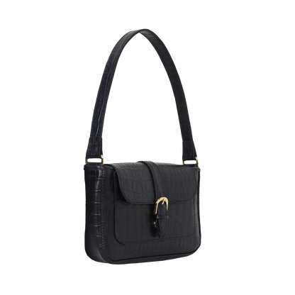 Small Leather Fancy Shoulder Bag