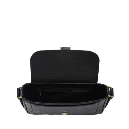 Small Leather Fancy Shoulder Bag