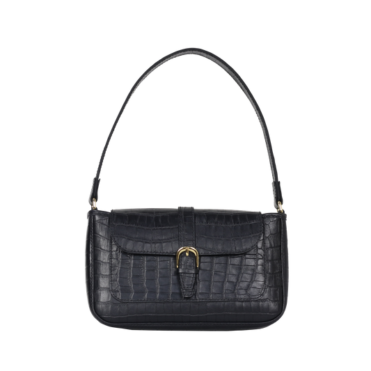 Fancy Shoulder Bag - Black
