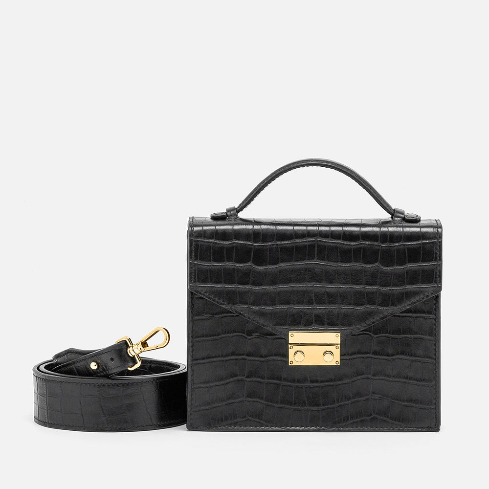 Chloe Top Handle Bag - Black