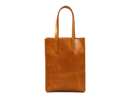 Woman Basic Laptop Bag - Saddle Brown