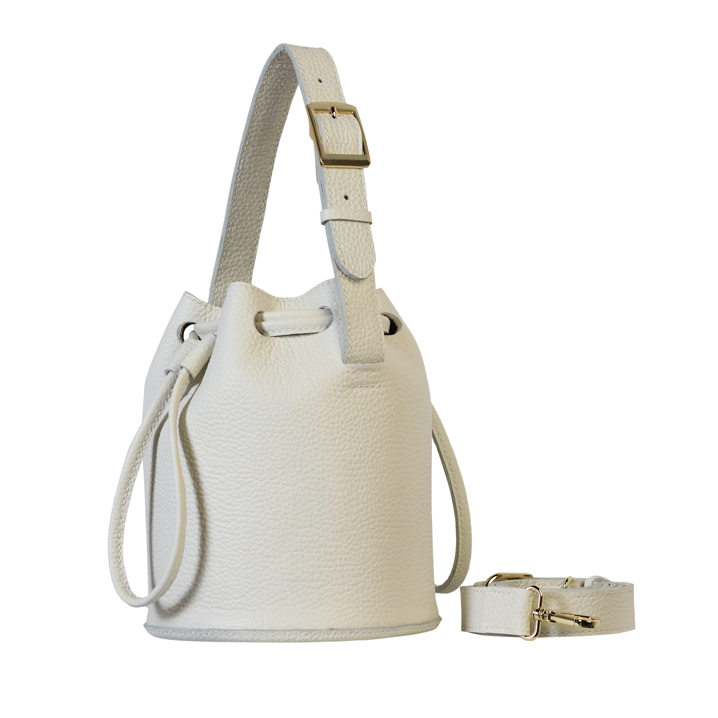 Mini Drawstring Bucket Bag