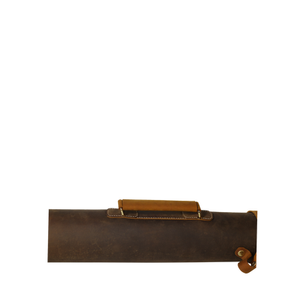 Leather Map Tube - Blueprint or Photography Carrying Case