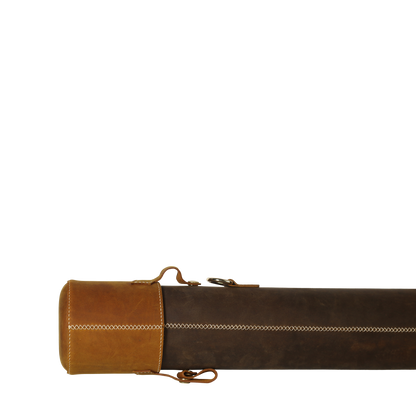 Leather Map Tube - Blueprint or Photography Carrying Case