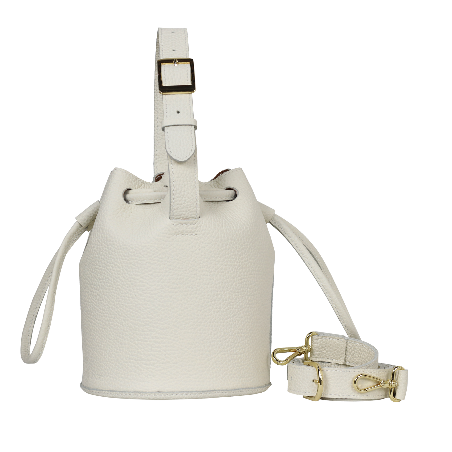 Mini Drawstring Bucket Bag
