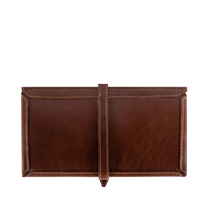 Small Leather Envelope Clutch