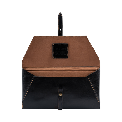 Small Leather Envelope Clutch