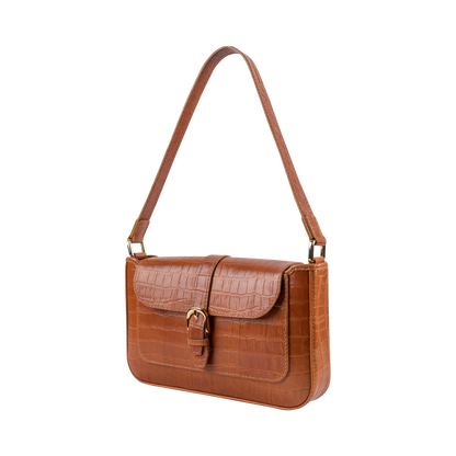 Small Leather Fancy Shoulder Bag