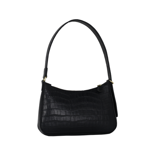 Moon Shadow Crocodile Shoulder Bag