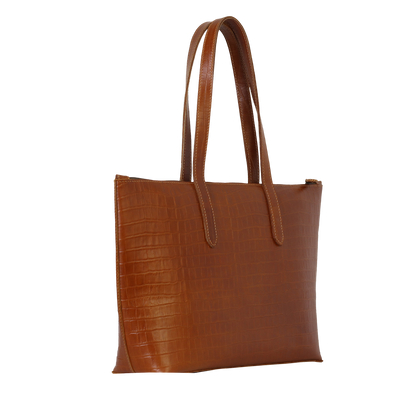 Medium Leather Tote Bag