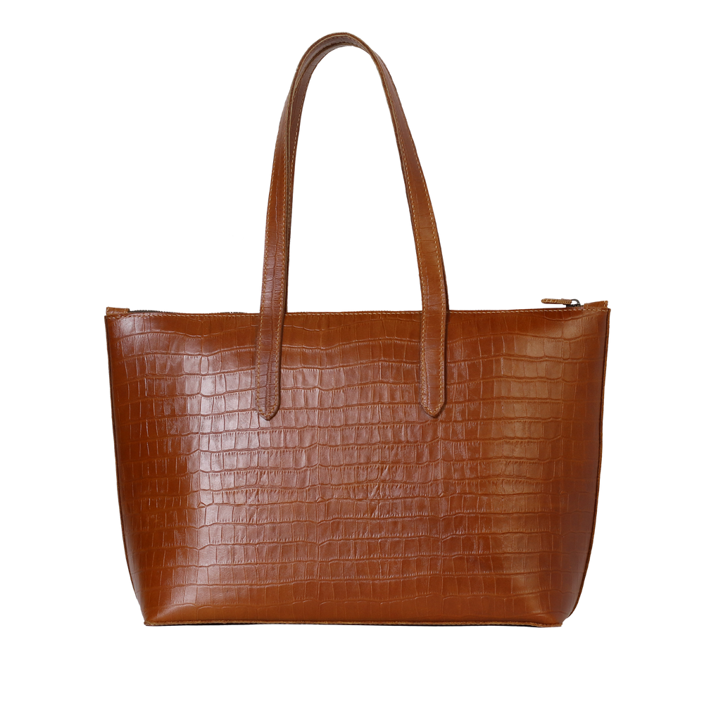 Medium Leather Tote Bag